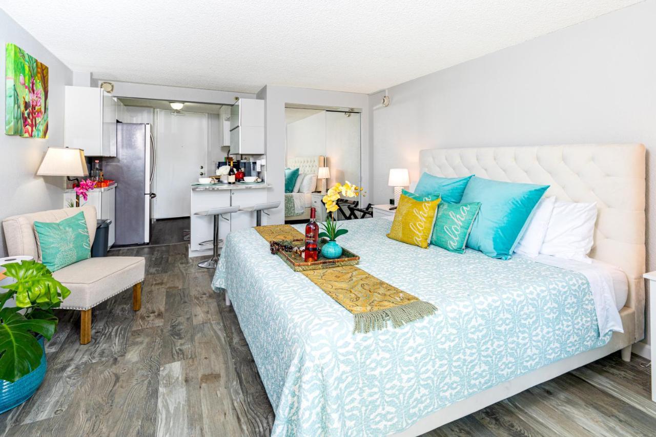 Beautifully Upgraded Studio Close To Waikiki Beach Apartment Honolulu Exterior photo