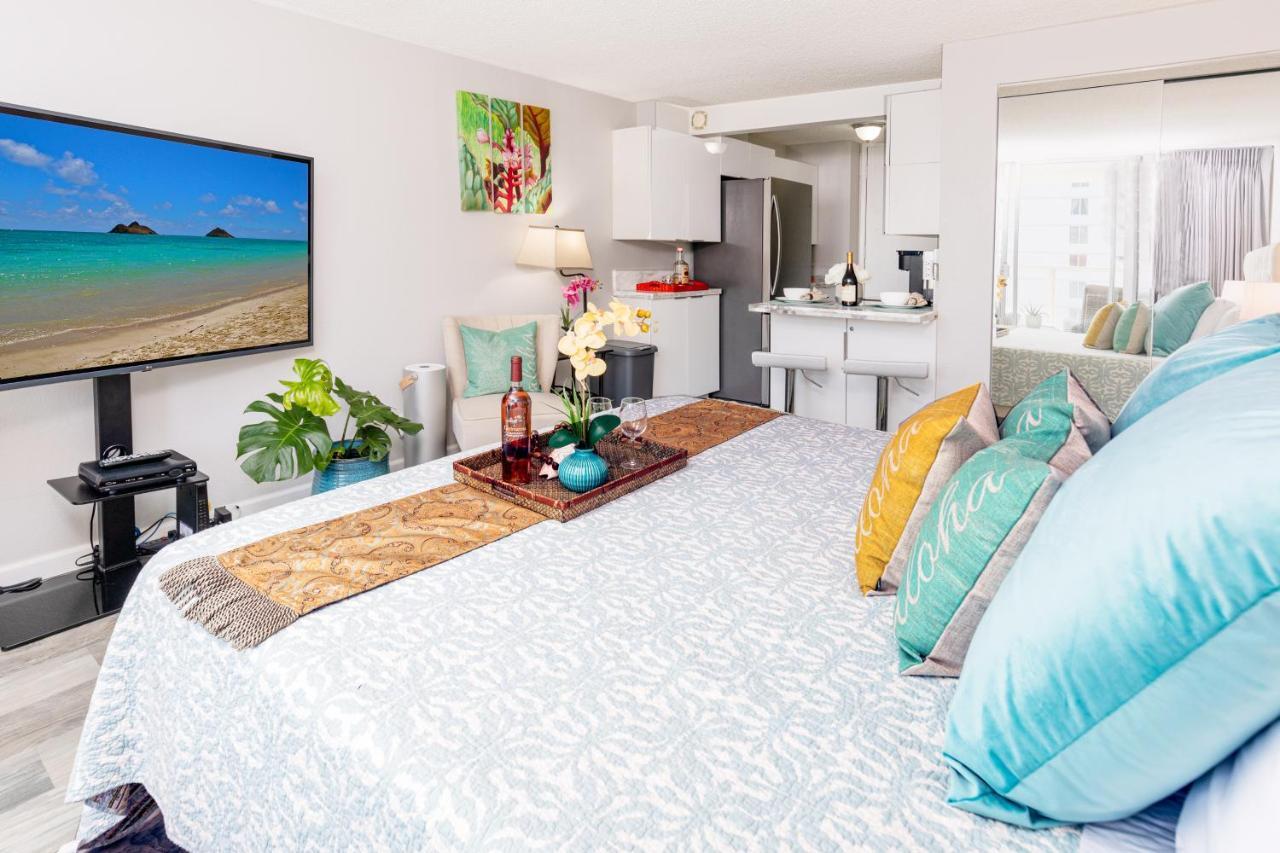 Beautifully Upgraded Studio Close To Waikiki Beach Apartment Honolulu Exterior photo